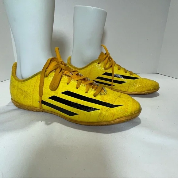 Adidas F5 indoor soccer shoes. Male size 6. Pre-owned. See photos for wear. - Picture 2 of 12